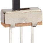 Interruptor deslizable pequeño 3 pines SS12D00G2