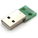 Módulo conector USB macho