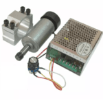 Kit Spindle CNC 300W con Control de velocidad