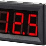 Voltimetro DC 0-100V Azul (0.56inch) 3 hilos