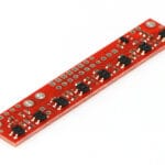 Arreglo de Sensor reflectivo QTR-8RC