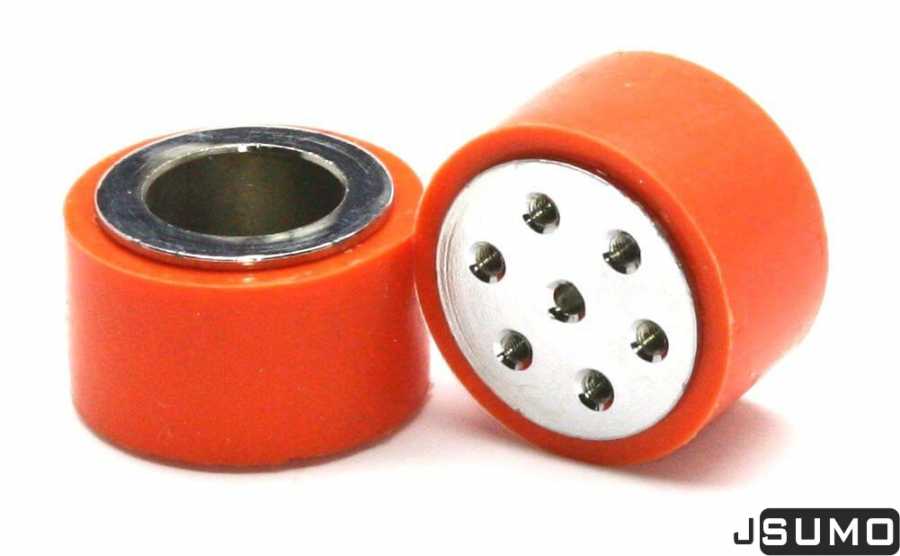 slt20p-2 PAR DE LLANTAS SLT20P 33x20mm SILICONA - ACERO JSUMO - Imagen 1