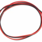 Juego de Cables con terminales tipo lagarto 1m (x2)