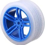 Rueda de goma 65mm alta adherencia para Motor TT