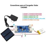 Módulo de carga Solar 500mAH - Imagen 4