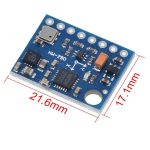 MPU6050 Acelerometro + HMC5883L Magnetómetro + BMP180 Presion barométrica GY-87 10 DOF - Imagen 4