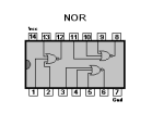 HD74LS27 Compuerta logica NOR 3 entradas - Imagen 3