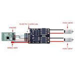 ESC 5A PARA MOTOR BRUSHED DUAL 2S-3S - Imagen 3