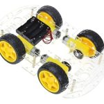 Chasis para carro 4WD acrílico