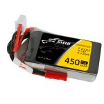 BATERIA LIPO 450mAh 2S 7.4V 75C TATTU JST-SYP - Imagen 3