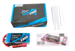BATERIA LIPO 2S 1300mAh 45C Gens ace Tipo T - Imagen 2
