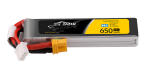 BATERIA LIPO 650mAh 2S 7.4V 95C TATTU XT30 - Imagen 3