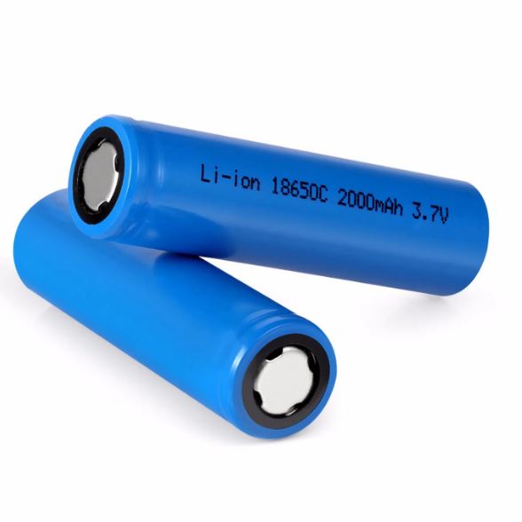 PILAA-AZUL3 Bateria Recargable Li-Ion 18650 cabeza plana - Imagen 1