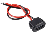 Conector tipo C hembra con cable