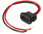 Conector tipo C hembra con cable - Imagen 2