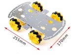 CHASSIS ALUMINIO MECANUM - Imagen 2