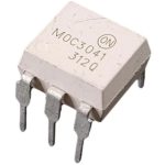MOC3041 Optoacoplador Fototriac con Cruce por Cero DIP-6