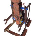 Robot caminante de dos patas MDF