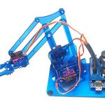 Mini Brazo Robot de 4 GDL en MDF o ACRILICO