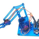 Mini Brazo Robot de 4 GDL en MDF o ACRILICO
