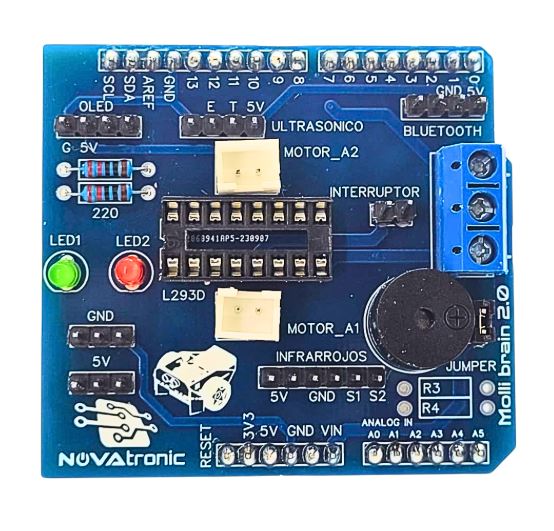NOV012 PCB Robot Molli - Imagen 1